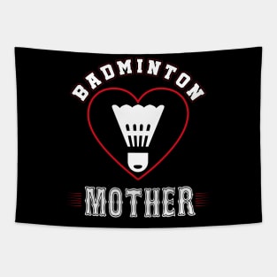 Mother Badminton Team Family Matching Gifts Funny Sports Lover Player Tapestry