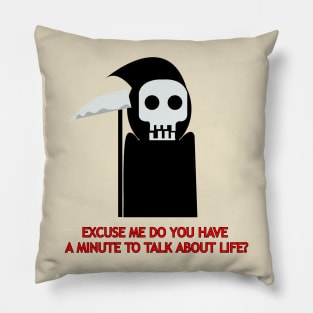 Little reaper Pillow