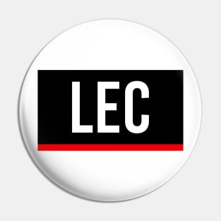 Charles Leclerc Driver Tag Pin