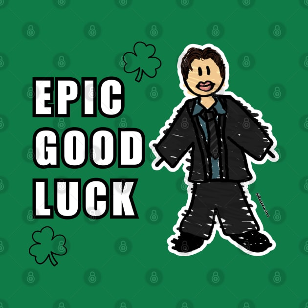 Epic Good Luck Hoffman by RoserinArt