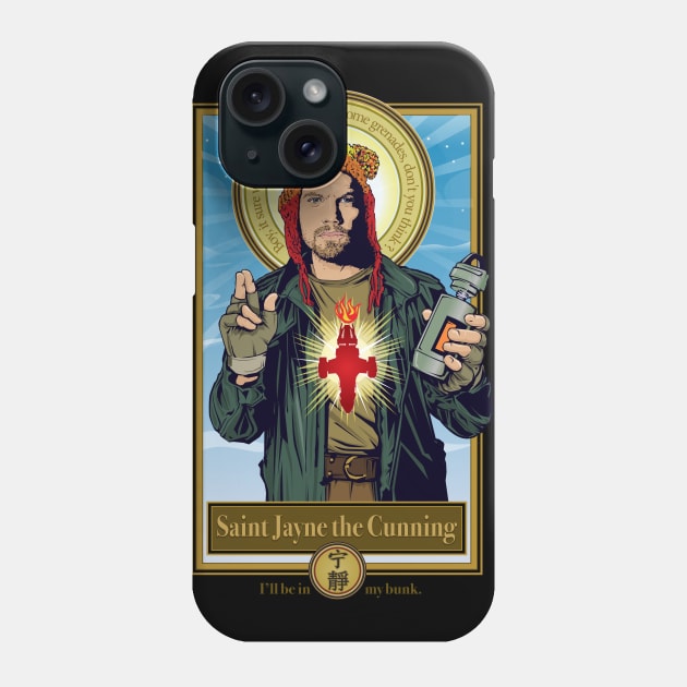 Saint Jayne Phone Case by Pop Art Saints