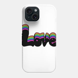 Rainbow Love Phone Case