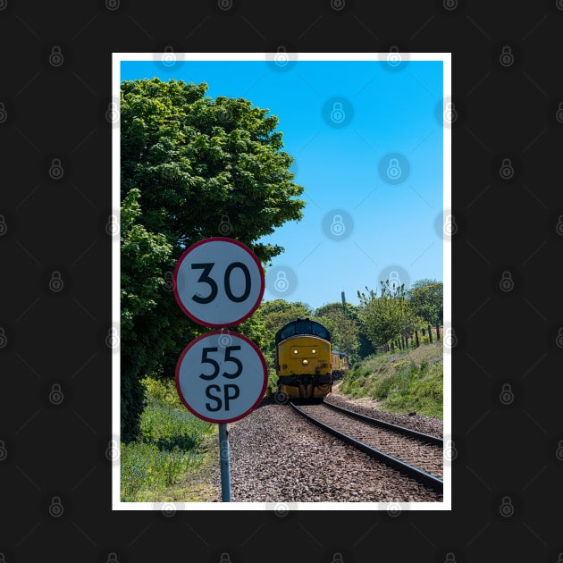 Class 37 colas towards Sheringham by Robert john