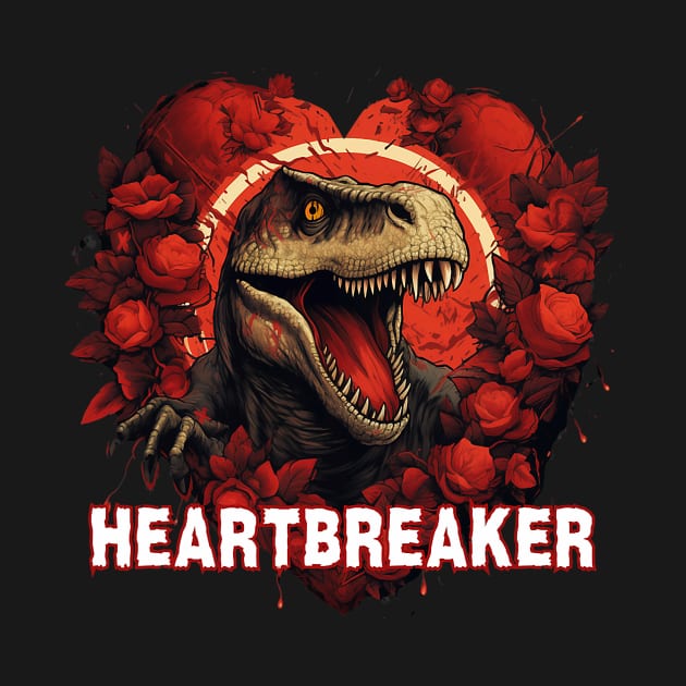 Dinosaur valentines day for men and women  Dino heart by jadolomadolo