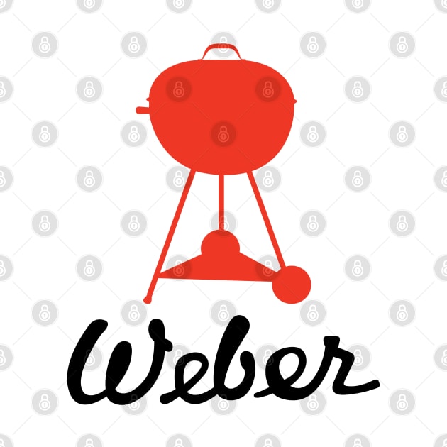 Vintage Weber Script and Wood Dale kettle grill by zavod44