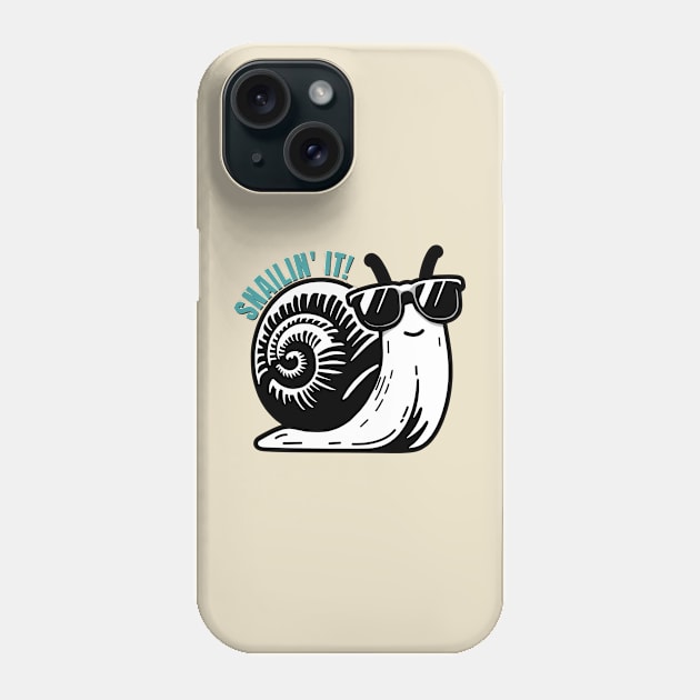 Snailin It Phone Case by SunriseD