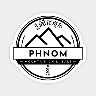 Phnom Chili Salt Logo Magnet