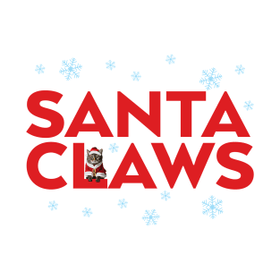 Santa Claws - Christmas Cat T-Shirt