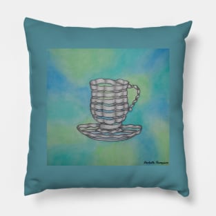 Wrapped Teacup Pillow