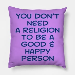 No Religion Pillow