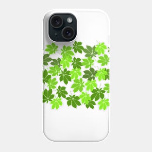 Chestnut leaves Phone Case