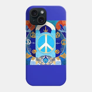 Anti War Peace Sign design protest war peace Israel Palestine Phone Case