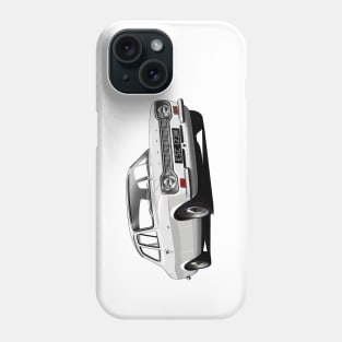 Ford Escort Mk 1 in diamond white Phone Case