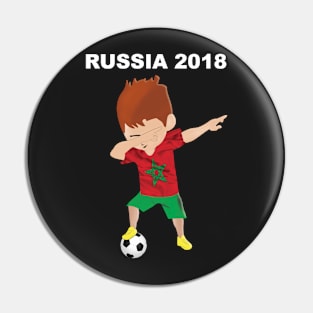 morocco shirt soccer Pin