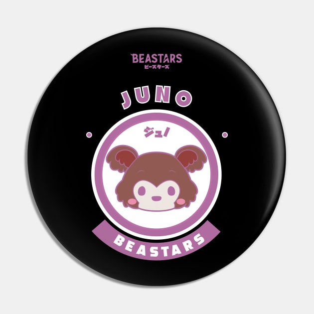 BEASTARS: JUNO CHIBI Pin by FunGangStore