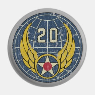 20th AF 1944 Pin