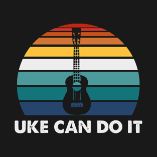 Uke Can Do It Ukulele T-Shirt