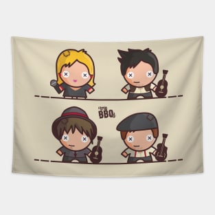 Le Trio BBQ Tapestry