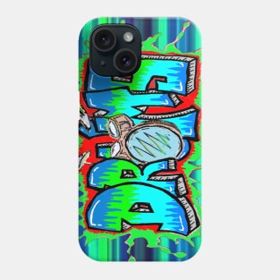 Drum Drums Graffit by LowEndGraphics Phone Case