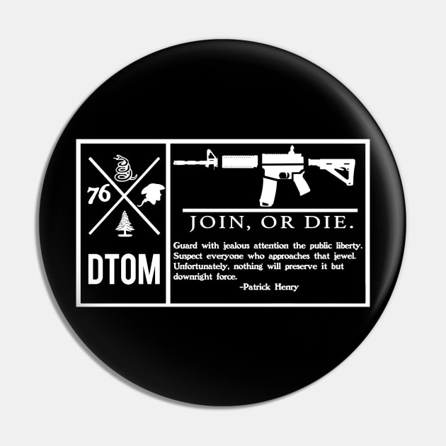 Dont Tread on Me Pin by bakerjrae