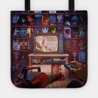 80s-90s Horror Movies Tote