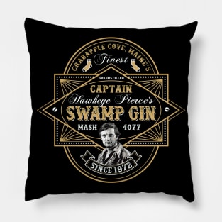 MASH 4077 Swamp Gin Label Pillow