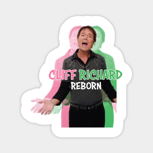 Cliff Richard reborn album cover Cliff Richard composer Magnet by asheribtllo