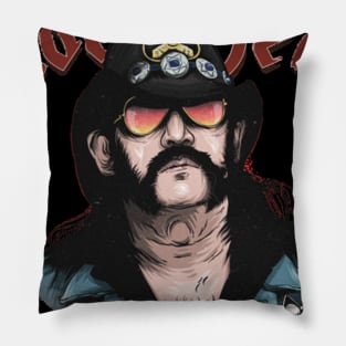 Lemmy_Kilmister_Motorhead Pillow