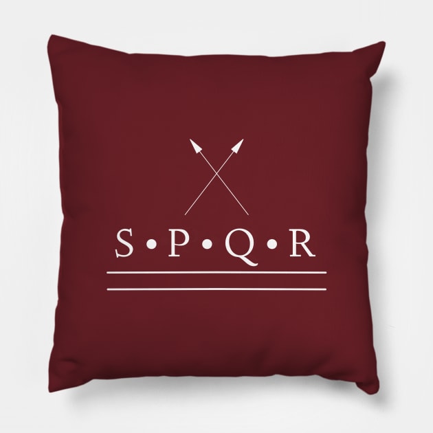 Spqr Pillow by pepques