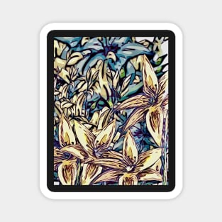 Lilies Magnet