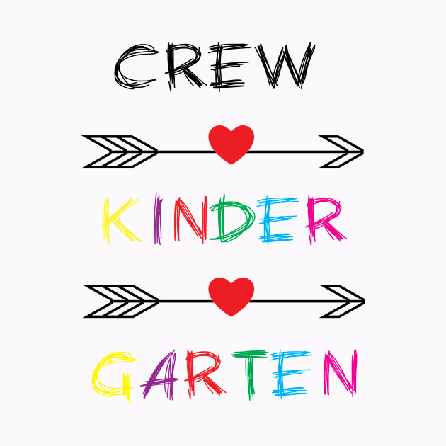 Kindergarten Crew T-shirt by Dizzyland