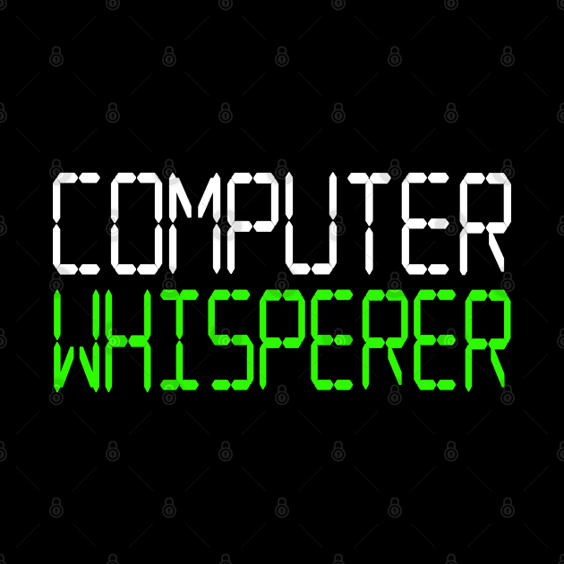 Technical IT Support Computer Whisperer Computer by pho702