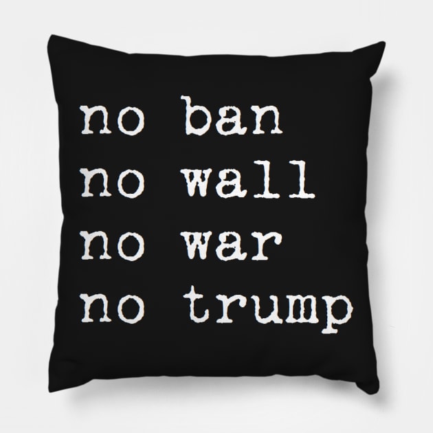 no trump Pillow by clbphotography33