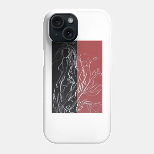 White mermaid Phone Case