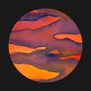 Orange Planet T-Shirt