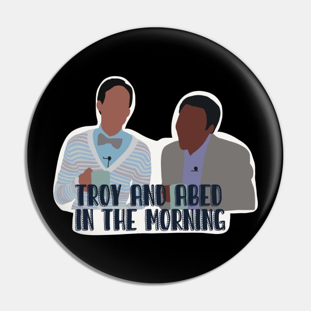 Troy and Abed Pin by Tabletop Adventurer