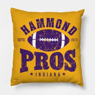 Hammond Pros Football Pillow