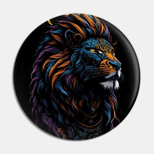 Ancient Lion King Pin