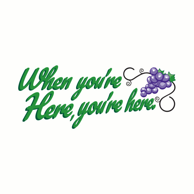 When You Re Here You Re Here Olive Garden Camiseta