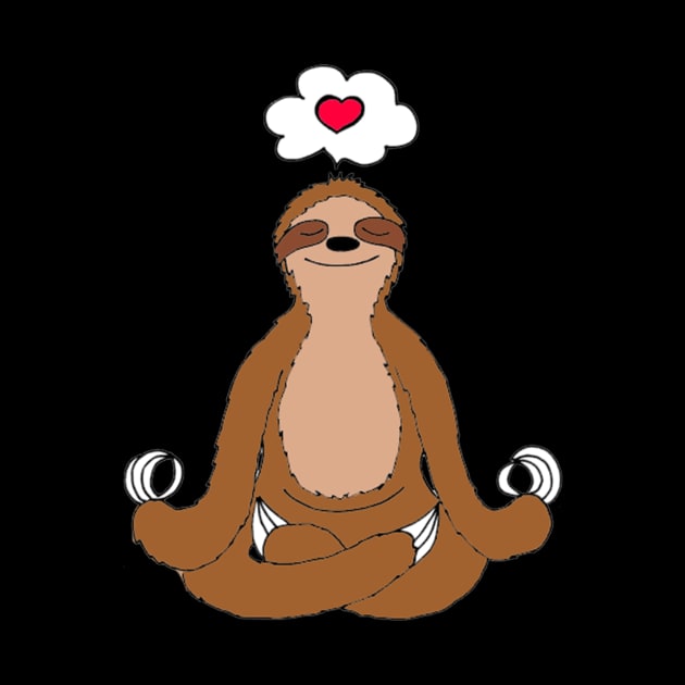 Sloth Inner Peace by The Dreem