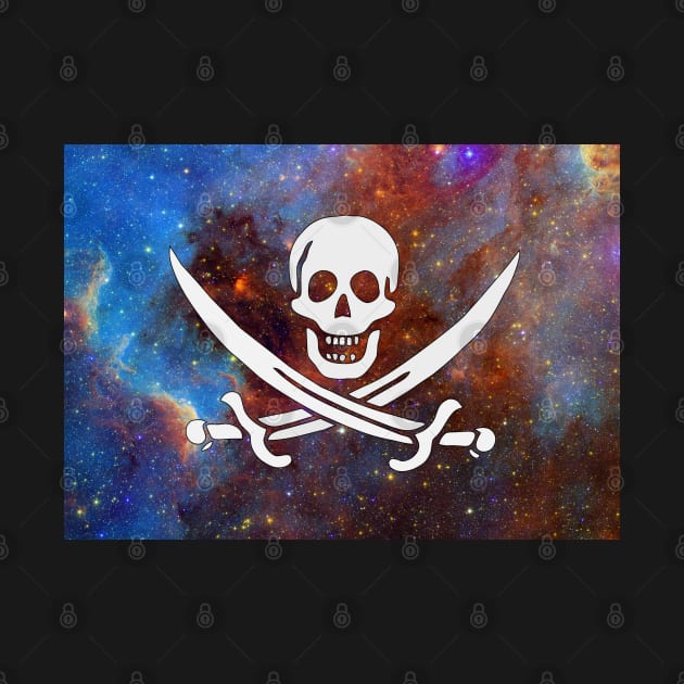 Space Pirate Flag by snknjak