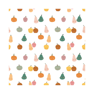 Cute pumpkin pattern T-Shirt