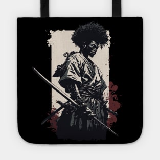 Afro-American Samurai Tote