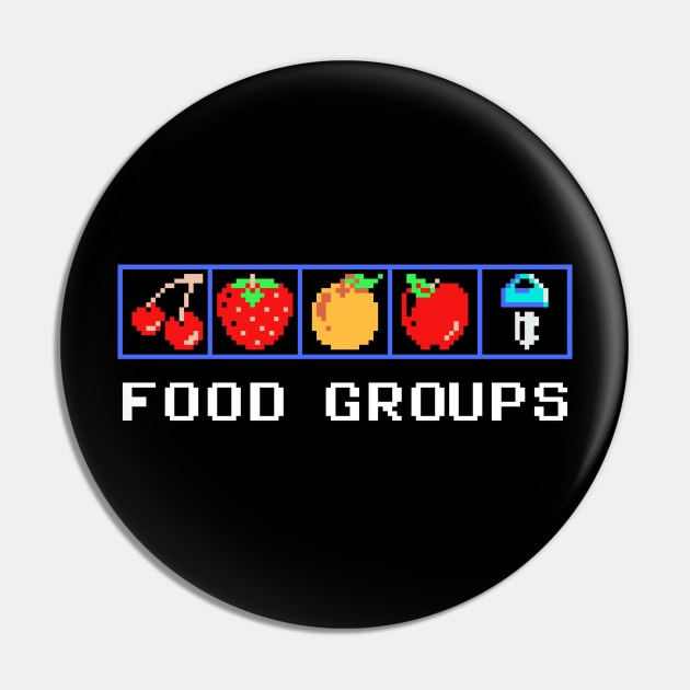 Food Groups Pin by TandemShock