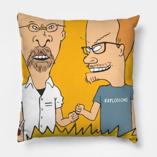 Hyneman And Savage Pillow