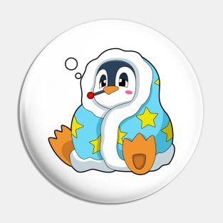 Penguin with Clinical thermometer Pin