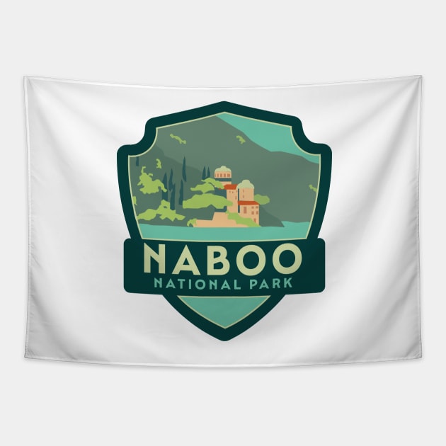 Naboo National Park Tapestry by Hanneliza