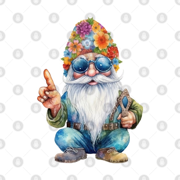 Hippie Gnome #14 by Chromatic Fusion Studio