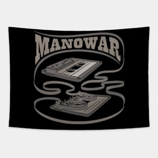 Manowar Exposed Cassette Tapestry