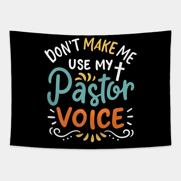 Pastor Minister Tapestry by KAWAIITEE